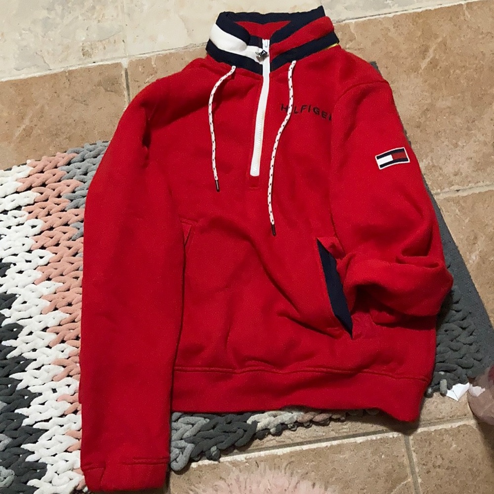⛵️Tommy Hilfiger Dock Sweater with Hidden Hood🛥